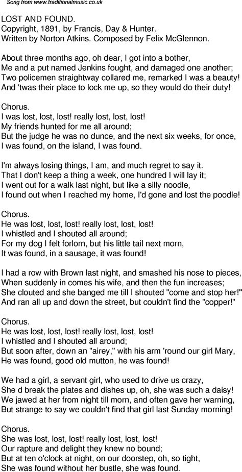 lost and found lyrics|lost and found song lyrics.